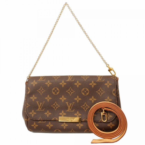 LOUIS VUITTON Brown Monogram Shoulder Bag - Picture 1 of 7